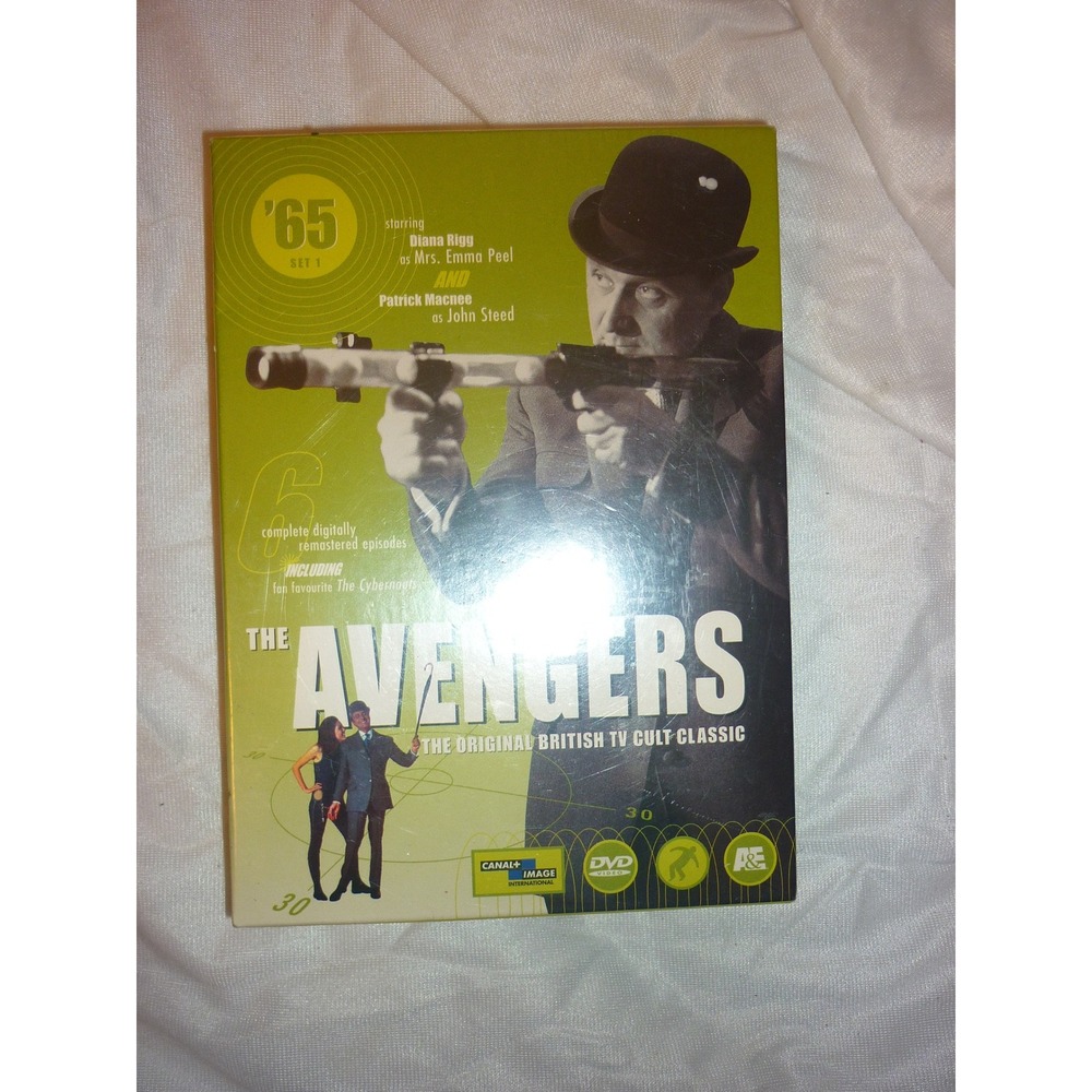 The Avengers 65 Set 1 DVD 6 Episodes Diana Rigg Patrick Macnee New Sealed